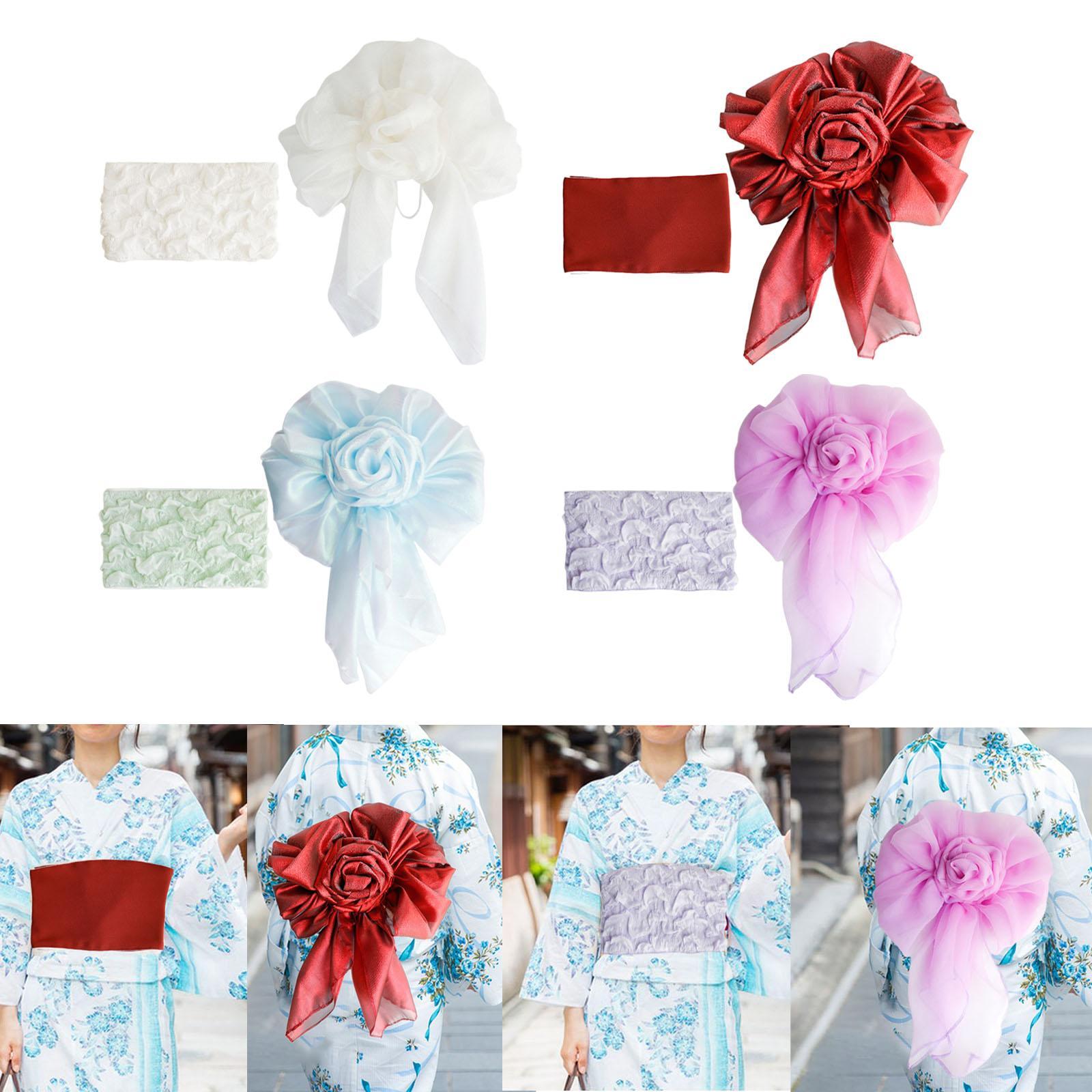 Bow Tie Pre Tied - Yukata riem, zacht voor dames, makkelijk