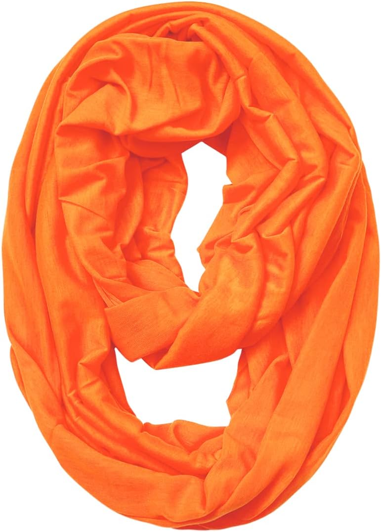 Infinity Scarf Knit - Zachte, lichtgewicht oneindigheidssjaal met effen kleuren