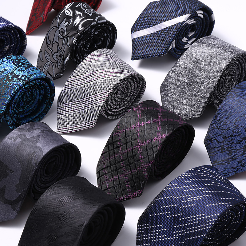 Skinny Tie Men - Luxe Skinny 6 Cm Heren Stropdas
