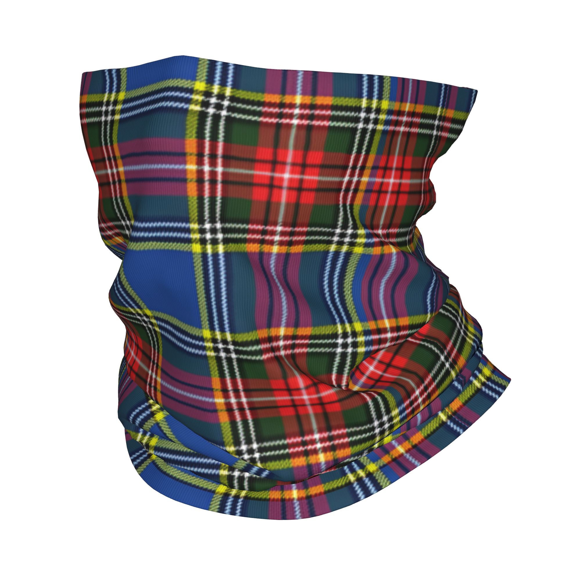 Neck Warmer Tube - Aangepaste Royal Tartan Plaid Winter Hoofdband