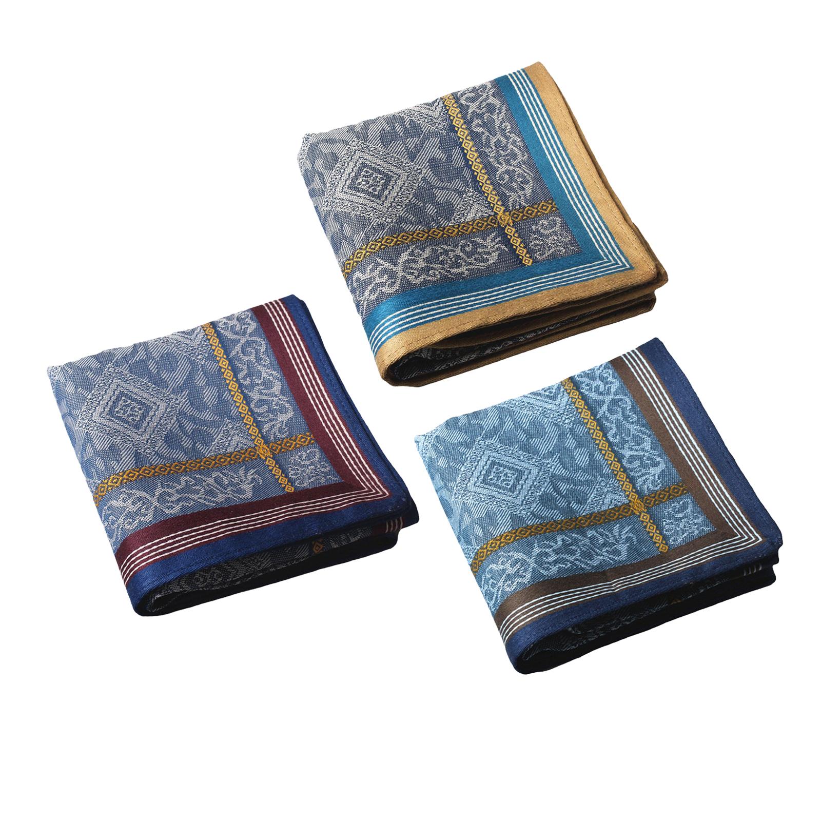 3x herenzakdoekjes voor bruide - Handkerchief Cotton Men recensie en prijs