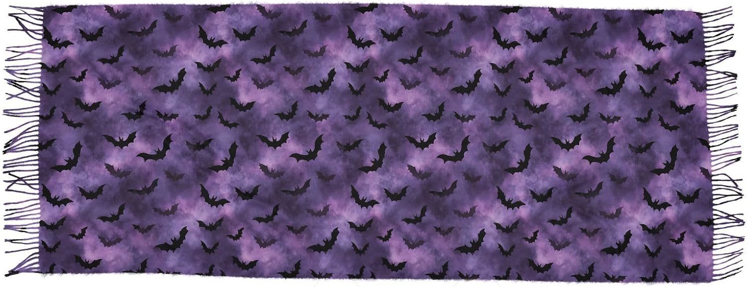 Aquarel Paars Vrouwen Hallowee - Pashmina Wrap Large recensie en prijs