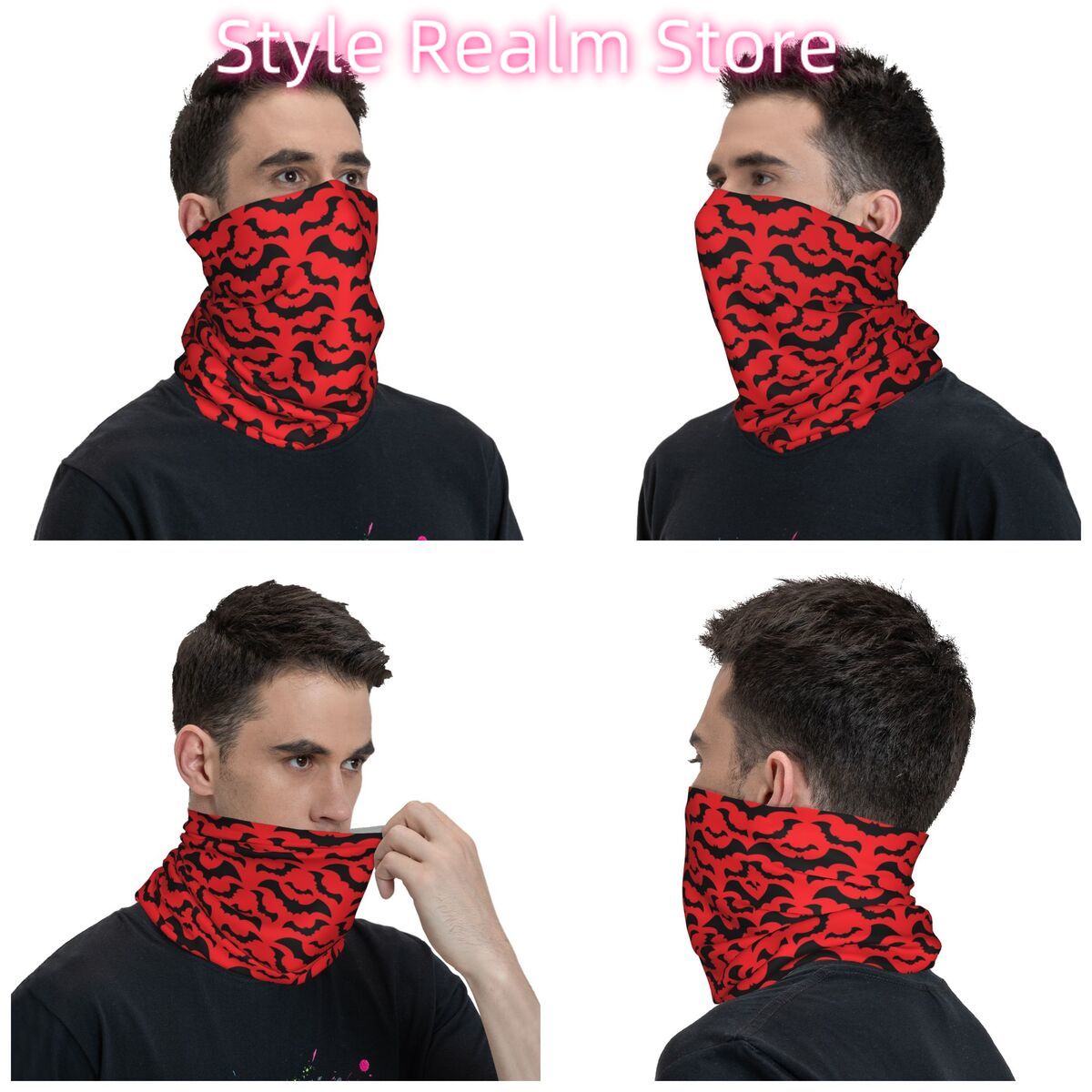 Gothic Heks Vleermuizen Patroo - Neck Warmer Tube recensie en prijs