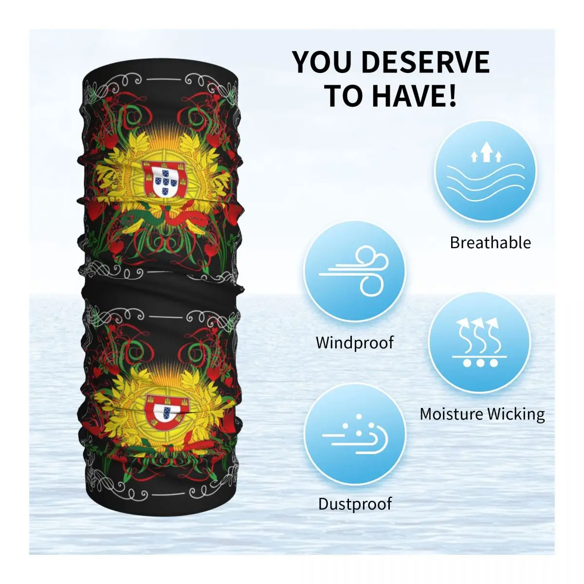 Art Portugal Winter Hoofdband  - Neck Warmer Tube recensie en prijs