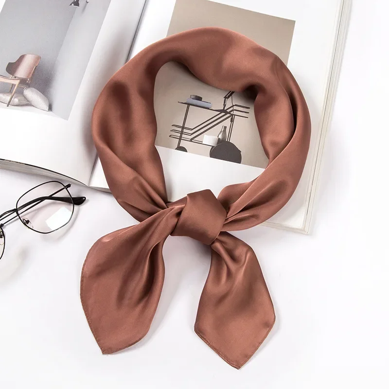 Satijnen sjaal dames 70cm effe - Ascot Neck Scarf recensie en prijs