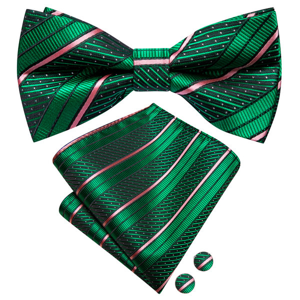 Heren vlinderdas Hanky manchet - Bow Tie Pre Tied recensie en prijs