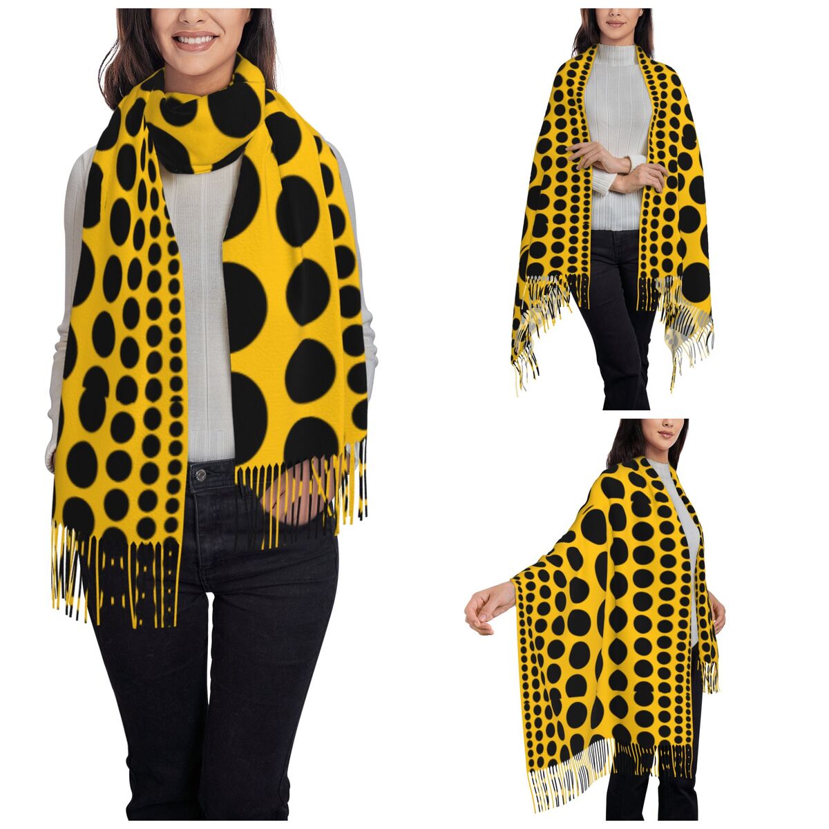 Infinity Polka Dots Sjaal Voor - Infinity Scarf Knit recensie en prijs
