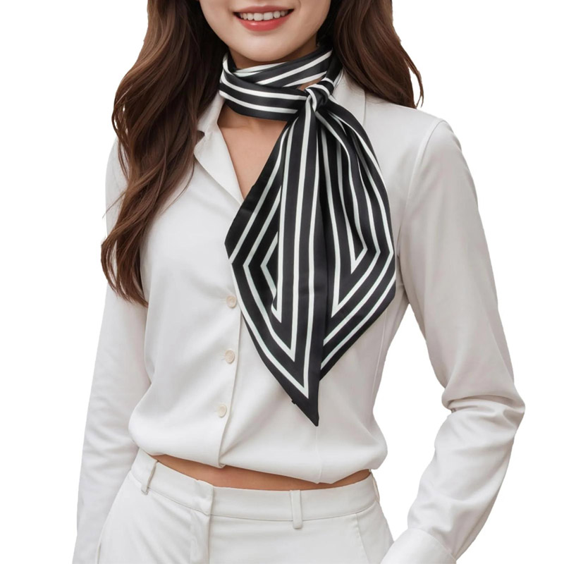 Mode Strepen Haarlint Sjaal Vr - Silk Tie Striped recensie en prijs