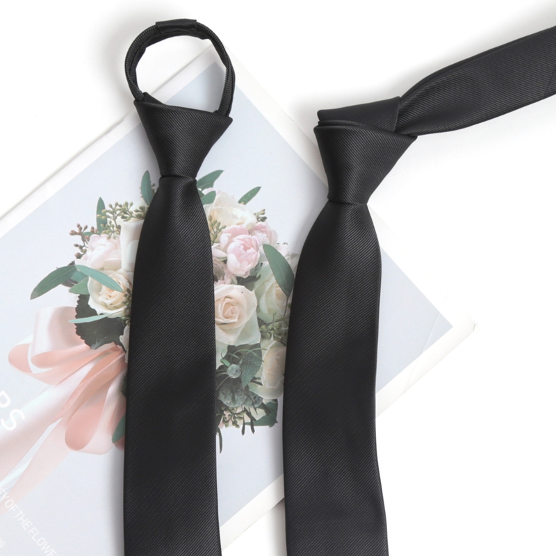 Zwarte Kleuren Rits Stropdas H - Skinny Tie Men recensie en prijs