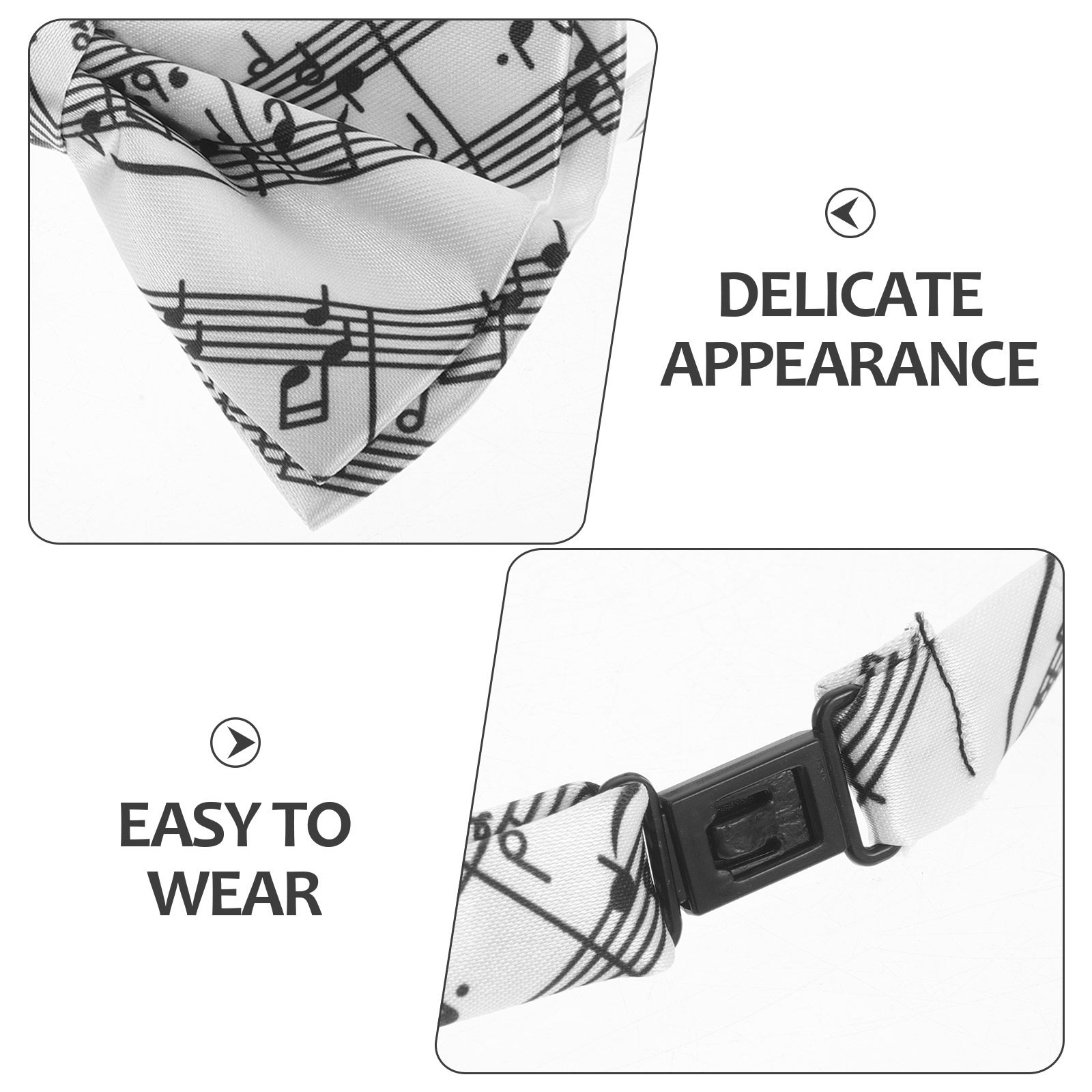 3 stuks Vlinderdas met Pianoth - Bow Tie Pre Tied recensie en prijs