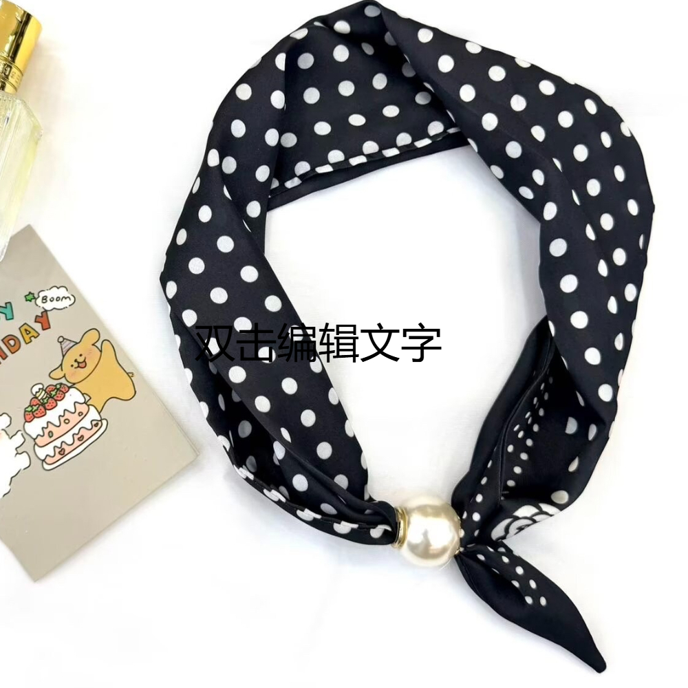 1 dames vintage bedrukte satij - Ascot Neck Scarf recensie en prijs