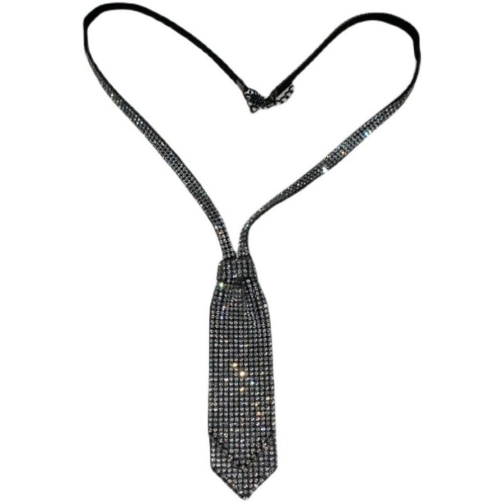 Glanzende strass dubbelzijdige - Bow Tie Pre Tied recensie en prijs