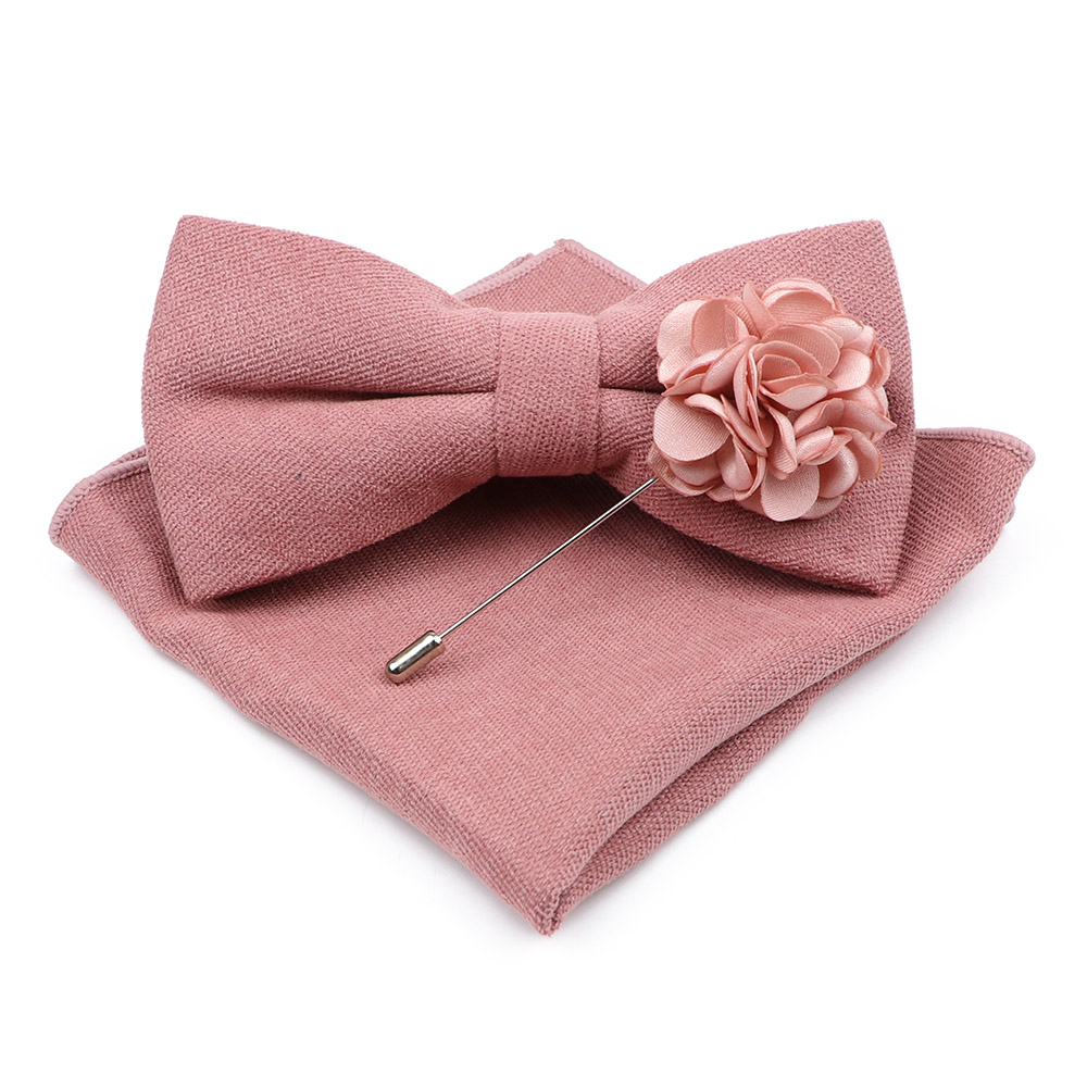 Heren Effen Kleur Katoen Bowti - Handkerchief Cotton Men recensie en prijs