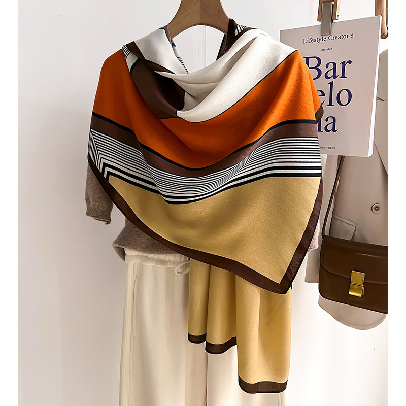 Luxe Merk Sjaal Wol Katoenen S - Pashmina Wrap Large recensie en prijs