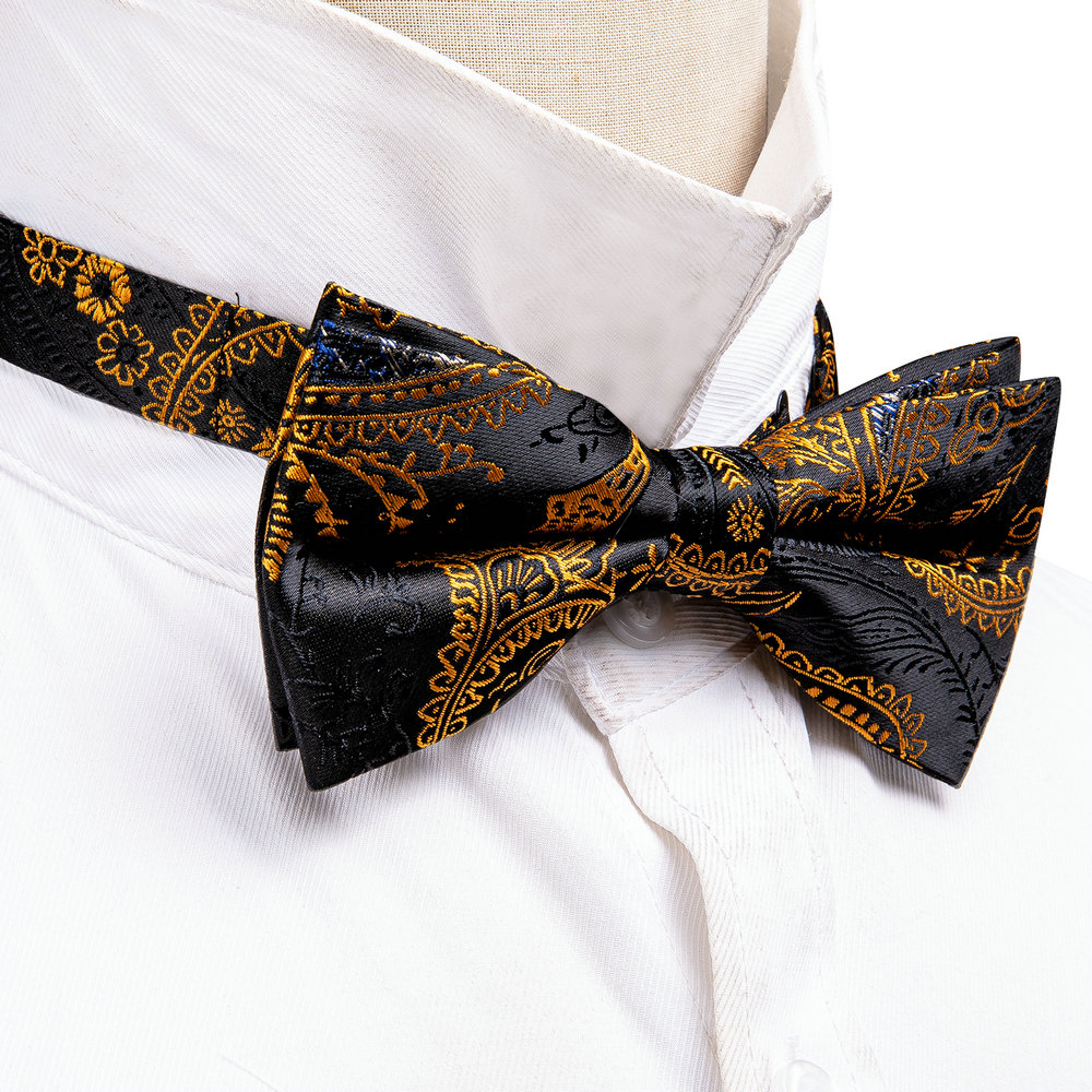 Barry.Wang Zijde Heren Vlinder - Bow Tie Pre Tied recensie en prijs