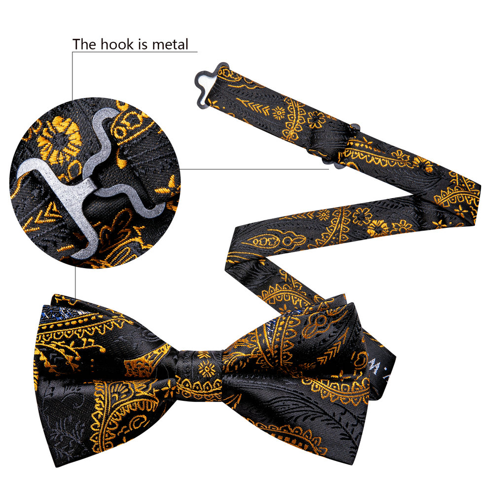 Barry.Wang Zijde Heren Vlinder - Bow Tie Pre Tied recensie en prijs