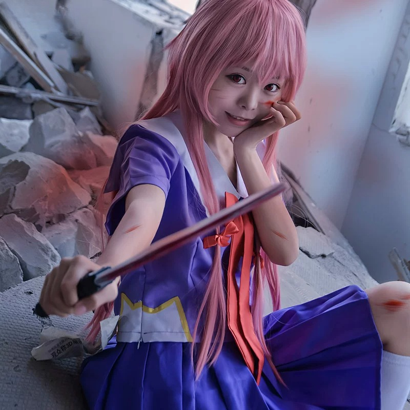 Yuno Gasai Future Diary Cospla - Bow Tie Pre Tied recensie en prijs