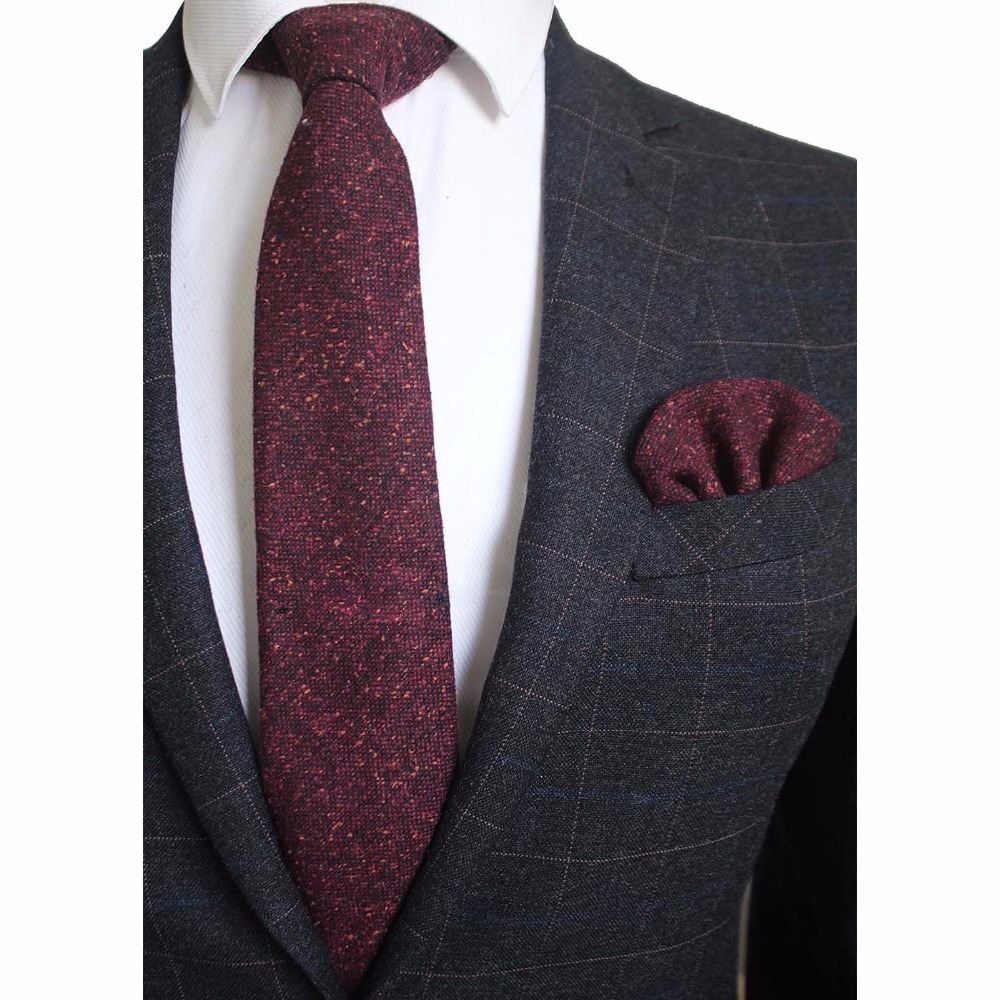 Ricnais 8 cm Wollen Stropdas E - Handkerchief Cotton Men recensie en prijs