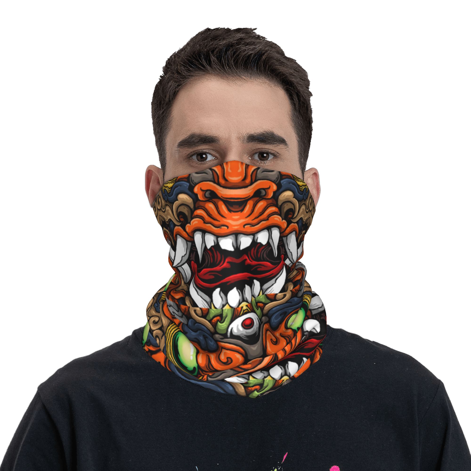 Aangepaste Samurai Demon Oni W - Neck Warmer Tube recensie en prijs